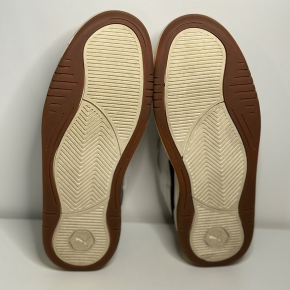 Puma 180 Vapor Grey Navy Sneakers Size M10/W11.5 Y2K Skate Style - Picture 13 of 13